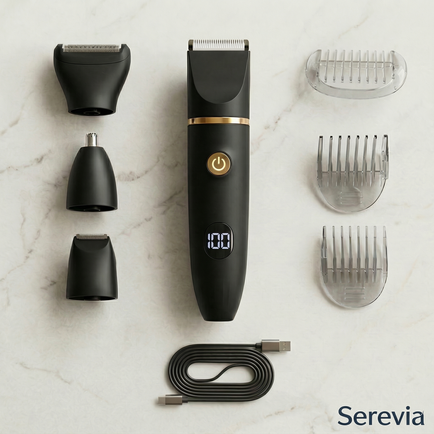 Serevia – Tondeuse corporelle 3-en-1
