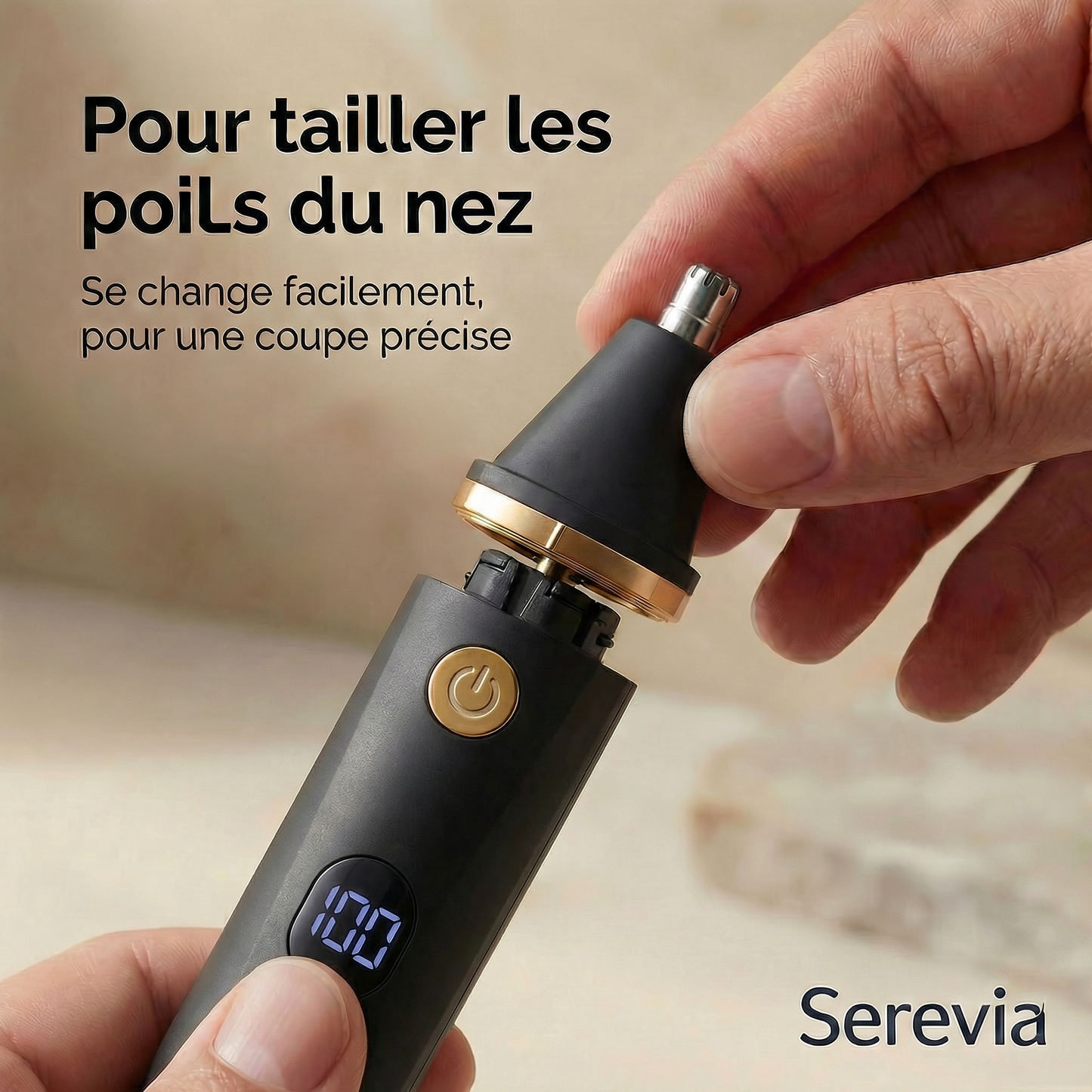 Serevia – Tondeuse corporelle 3-en-1