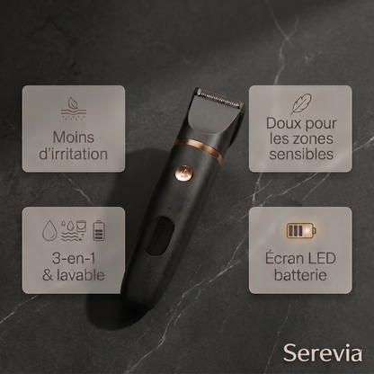 Tondeuse corporelle 3-en-1